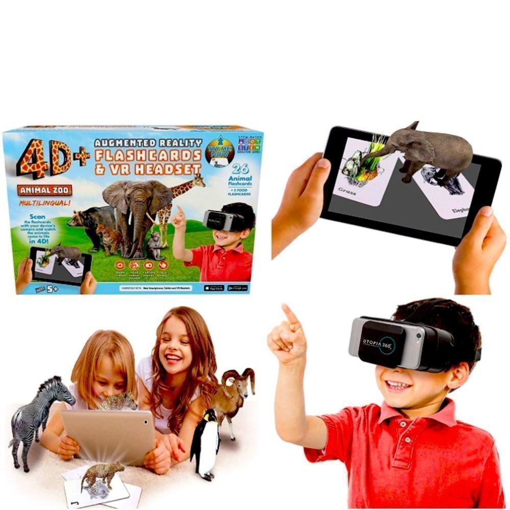 Augmented Reality Flashcards VR Headset - Picture 2 of 8